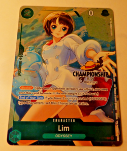One Piece Card Game Carte Championship Holo Lim P-079 English ** - Image 1