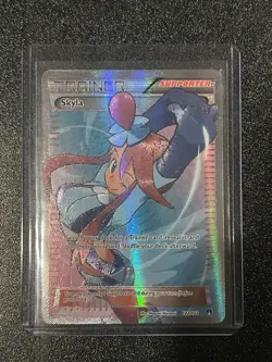 Pokemon TCG Skyla Breakpoint 122/122 Holo Full Art Ultra Rare Trainer Card - Image 1