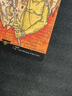 Hew The Entwood Borderless Poster M 0737 Lord Of The Rings LTR MTG NM - Image 5