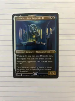 Grand Arbiter Augustine IV Foil Etched - Double Masters 2022 MTG - Image 1