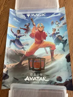 The Last Airbender x Magic The Gathering Poster Promo - Image 1