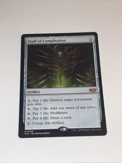 Staff of Compleation - 326 - NM - Commander: Tarkir: Dragonstorm - MTG - Image 1