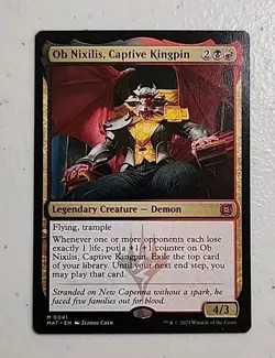 Ob Nixilis, Captive Kingpin March of the Machine: The Aftermath Regular MTG - Image 1