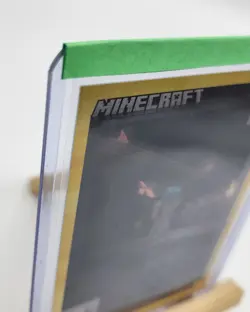 2024 Panini MINECRAFT Crafting Cronicles Enchanting Table Diamond /99 Gold Foil - Image 5