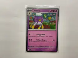 Pokemon TCG Drifblim 006 Mega Evolutions Promo Cosmo Holo Black Star Promo - Image 1