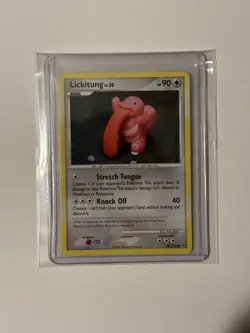Pokemon TCG 2009 Lickitung 80/127 Platinum Yuka Morii - Near Mint / LP Condition - Image 1
