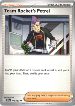 4x Team Rocket's Petrel PLAYSET 176/182 DRI NM Pokemon TCG FAST SHIPPING - Image 2