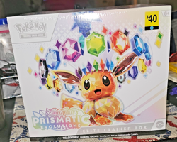 Pokemon TCG Scarlet Violet Prismatic Evolutions ETB Elite Trainer Box New Sealed - Image 1