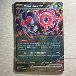 Pokemon TCG Munkidori ex 037/064 - Shrouded Fable Holo Double Rare English - Image 1