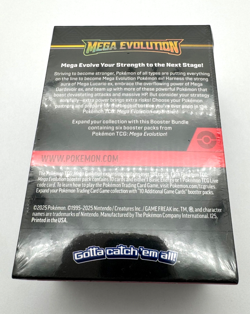 Pokemon Mega Evolutions Booster Bundle TCG Sealed Box New 6 Packs - Image 5