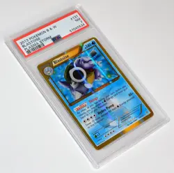 2013 Pokemon Plasma Storm # 137 Shiny Blastoise Holo PSA 7 Black & White Turtok - Image 4