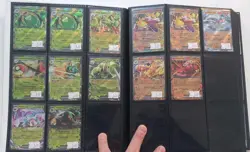 Lotto Collezione Carte POKEMON Full Art Sar Ar Gold Ex V ITA 291 CARTE + REGALO - Image 3
