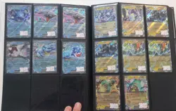 Lotto Collezione Carte POKEMON Full Art Sar Ar Gold Ex V ITA 291 CARTE + REGALO - Image 4