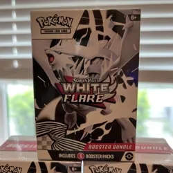 Pokemon TCG Scarlet & Violet-White Flare Booster Bundle - Factory Sealed - Image 1