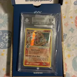 Pokemon Gyarados Gold Star #102 EX Holon Phantoms BGS 8.5 NM-MT+ - Image 1