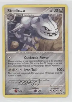 Steelix Pokemon Diamond & Pearl Stormfront #28 2008 - Image 1