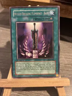 Yu-Gi-Oh! Wicked-Breaking Flamberge - Baou DCR-035 1st Edition - Image 2