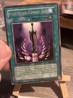 Yu-Gi-Oh! Wicked-Breaking Flamberge - Baou DCR-035 1st Edition - Image 4