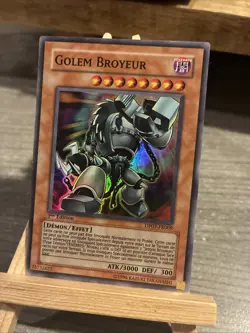 Yugioh! Golem Broyeur DP07-FR009 Super rare 1ere edition - Image 4