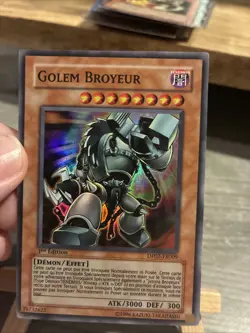 Yugioh! Golem Broyeur DP07-FR009 Super rare 1ere edition - Image 5