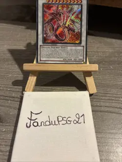 Ct07 Fr001 Carte Yu Gi Oh Dragon Rouge Majestueux Secret Rare - Image 1