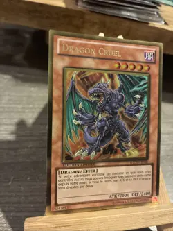 Carte YU GI OH DRAGON CRUEL GLD3-FR002 - Image 3