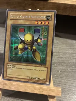 Carte Yu Gi Oh Beta Guerrier Magnetique DOR F002 Secret Rare - Image 4