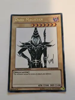 Dark Magician JUMP-EN049 Ultra Rare Promo Yugioh - Image 1