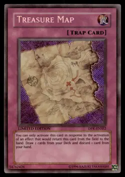 TREASURE MAP DPK-ENSE2 SECRET RARE DUELIST PACK: SPECIAL EDITION YU-GI-OH - Image 1
