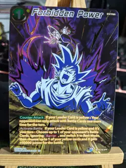 Forbidden Power BT15-119 SPR NM Dragonball Super Card 4 - Image 1