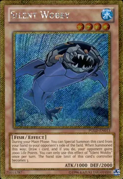 Silent Wobby - Gold Secret Rare PGLD-EN013 - NM - YuGiOh - Image 1