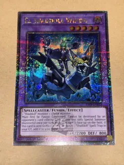 El Shaddoll Winda RA04-EN052 Quarter Century Secret Rare YuGiOh! NM - Image 1