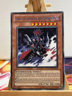 Gorz Der Gesandte Der Finsternis DL13-DE013 Rare Blau Deutsch NM YUGIOH - Image 1