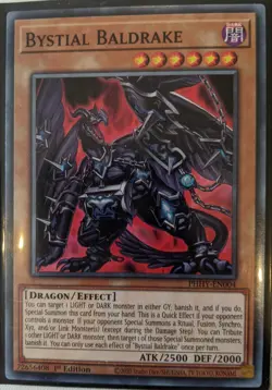 YuGiOh Bystial Baldrake 1st Edition PHHY-EN004 - Image 2