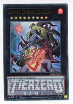 Yugioh PHHY-EN047 - Laevatein, Generaider Boss of Shadows - Ultra Rare - Image 1