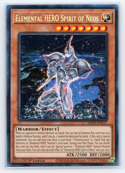 Elemental HERO Spirit of Neos - MP23-EN117 - Prismatic Secret Rare - 1st Yugioh - Image 1
