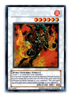 Flamvell Uruquizas - HA01-EN024 - Secret Rare - Limited Edition Yugioh - Image 1