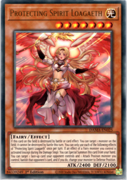Protecting Spirit Loagaeth - DAMA-EN025 - Ultra Rare - 1st Edition - Yugioh EURO - Image 1