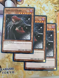 Vanity's Fiend (3x) SR06-EN010 Common 1st Edition NM Edison Yugioh - Image 1