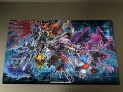 WVICM Duel Playmat Blackwing TCG CCG Trading Card Game Mat Pad Mousepad & Bag - Image 1