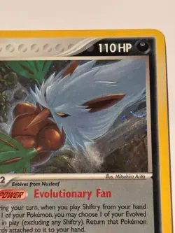 2006 Shiftry Legend Maker 12/92 Holo Rare Pokemon Card LP - Image 3