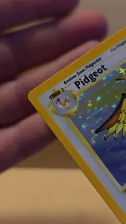 Pokemon TCG Pidgeot Card 8/64 Holo Rare LP Pokemon Jungle Unlimited WOTC - Image 2