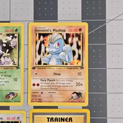 Pokemon 1st Edition Lot Porygon Machop Drowzee Gym Neo Cards Non Holos - Image 3