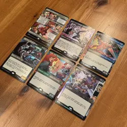 MTG Marvel’s Spider-Man NM Borderless Foil Rare/Mythic Card Lot, Comic Book Card - Image 2