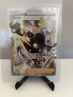 Gordie TG24/TG30 Silver Tempest Trainer Gallery NM Full Art Pokemon Card - Image 1