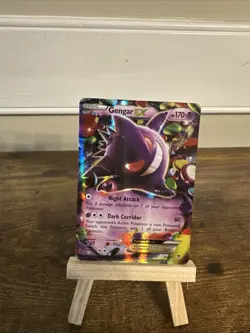 Pokemon TCG Gengar EX Temporal Forces Ultra Rare Card - Image 1