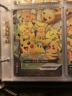 Pikachu V-Union [Set of 4] SWSH: Sword & Shield Promo Cards Holo - Image 5