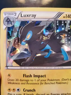 Luxray 46/99 Pokemon TCG Cracked Ice Holo Card Next Destinies Blister Exclusive - Image 4