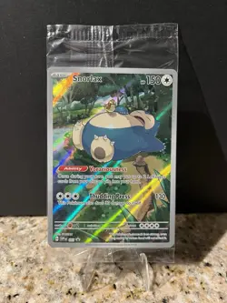 Snorlax 051 Sv: Scarlet & Violet Promo Cards Holo SEALED NM - Image 1