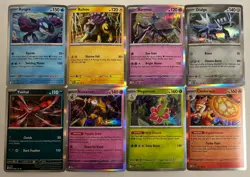 Pokemon TCG 8 Card Mega Evolution Holo Lot No Duplicates Raikou Kyogre Dialga ++ - Image 1